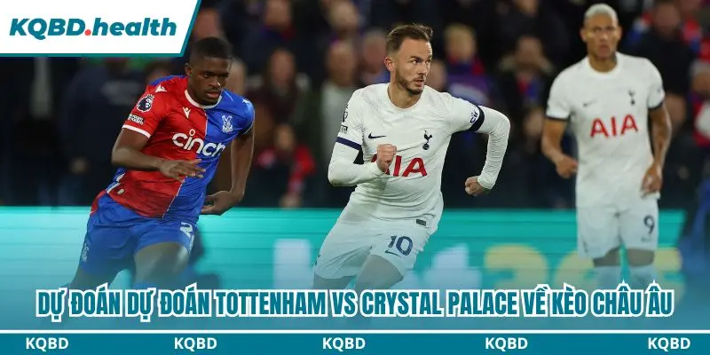 Dự đoán Tottenham vs Crystal Palace qua kèo châu Âu